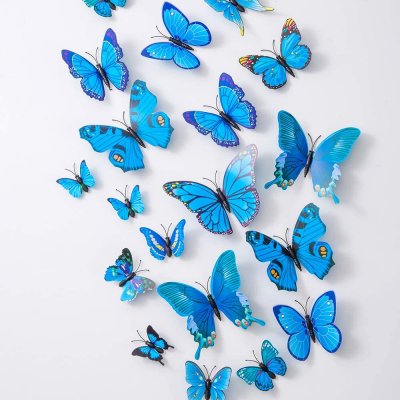 Stickers de las mariposas, imanes de mariposas